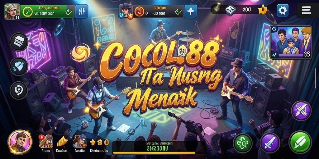 Tampilan gameplay COCOL88 yang menarik dan interaktif.