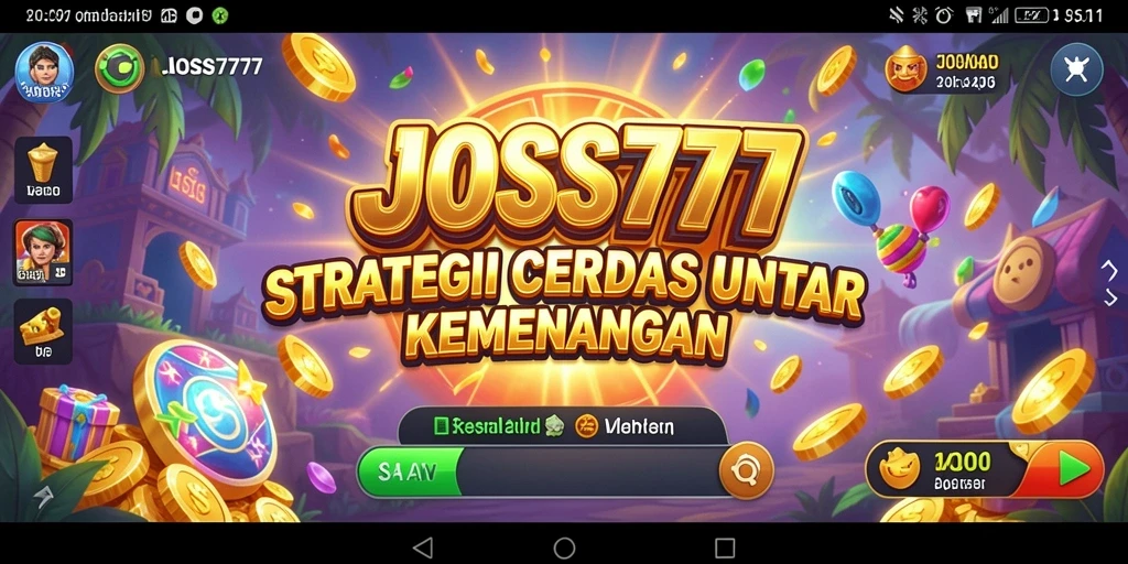 Tampilan gameplay strategis JOSS777 yang mendebarkan.