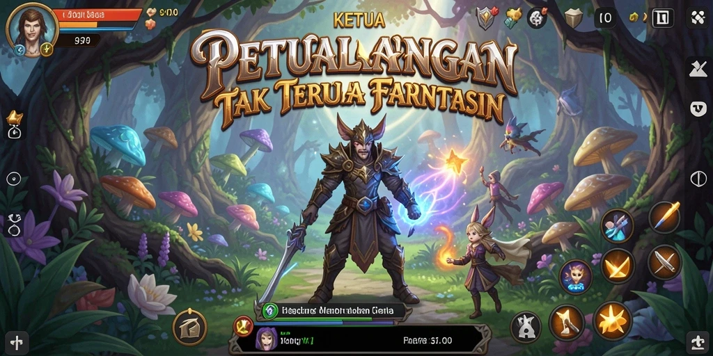 Screenshot gameplay KETUA menunjukkan momen petualangan seru.