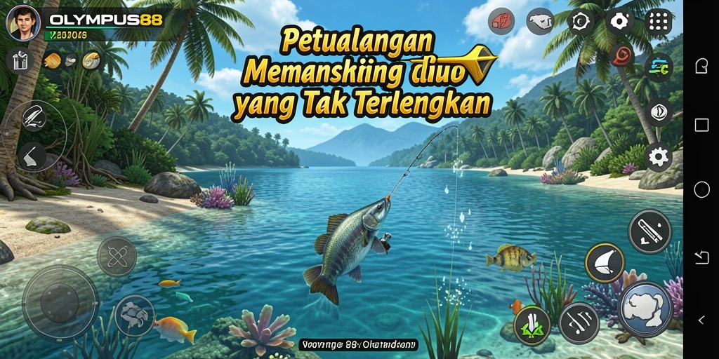 Tangkapan ikan yang mengagumkan dalam OLYMPUS88.