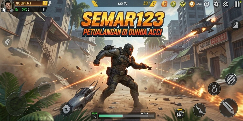 Tampilan gameplay SERU di SEMAR123 dengan aksi yang mendebarkan.