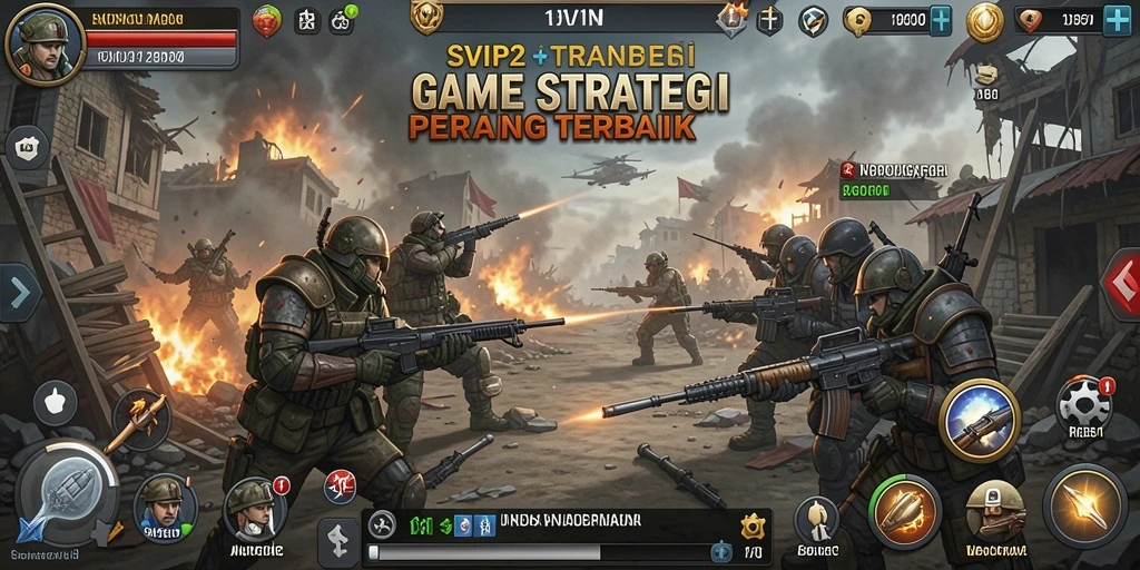 Tampilan gameplay SVIP2 yang menegangkan dan strategis.